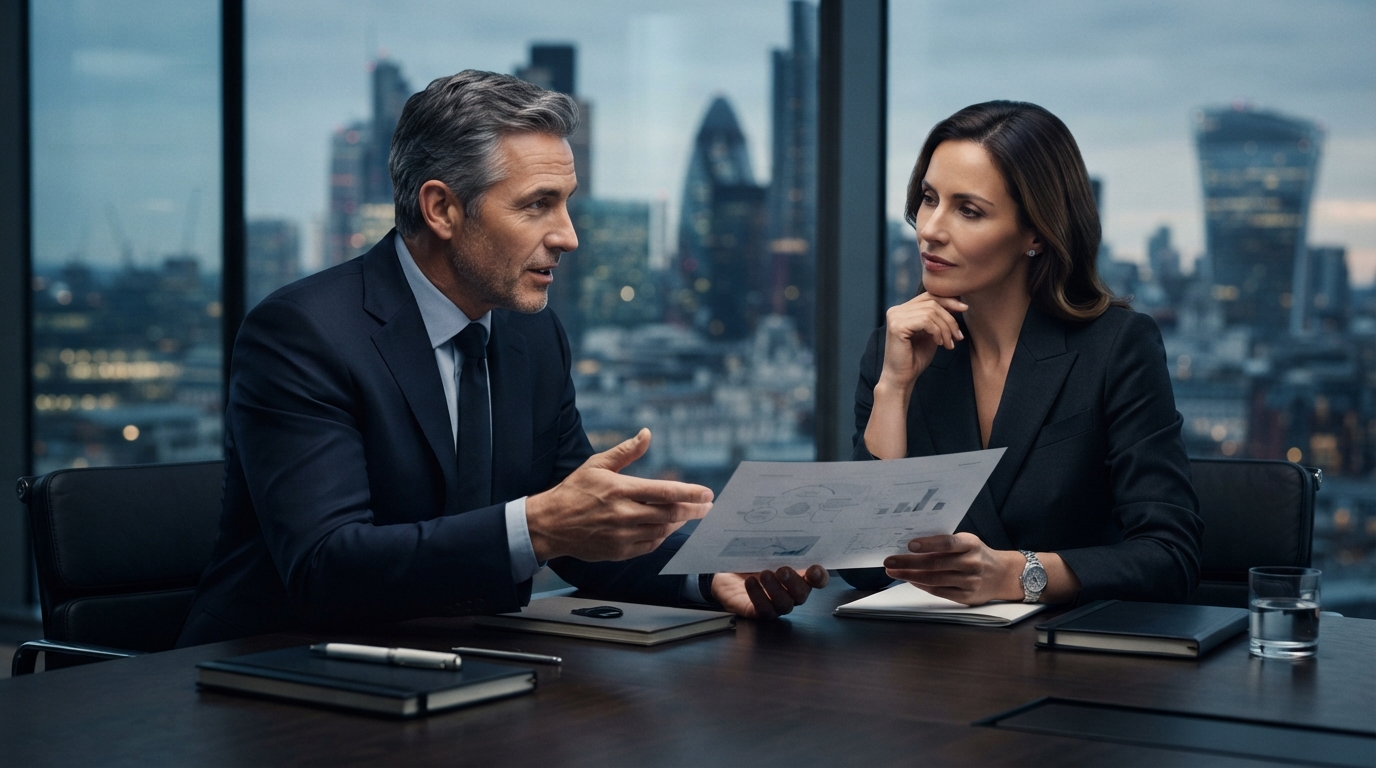 Editorial illustration for Traditional Advisor or Family Office? A Decision Framework for High-Net-Worth Wealth Management